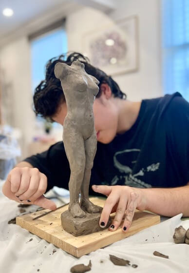Clay Sculpture Workshop: Make a Human Torso