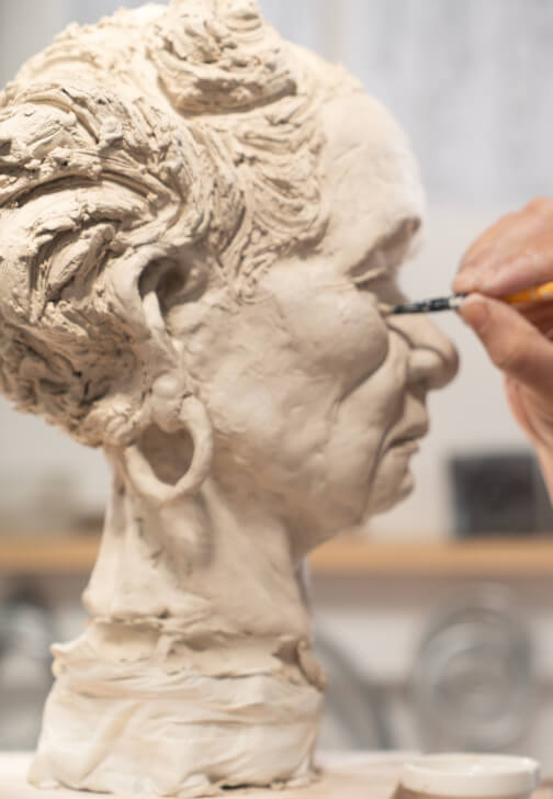 Clay Sculpture Workshop: Making a Human Head