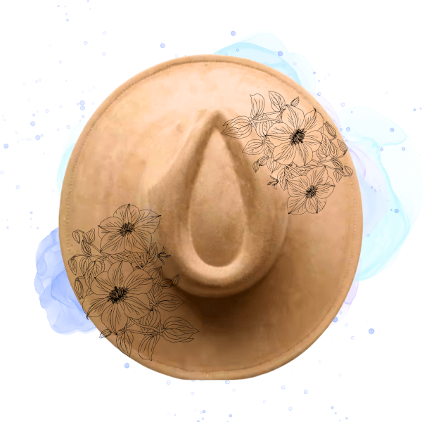 Clematis Hat Burning at Home Kit Without Burner