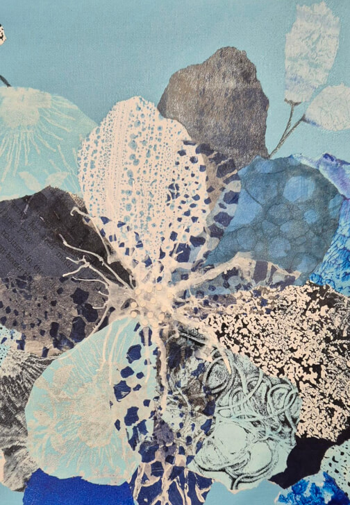 Collage 'Bloom' Workshop with Multi-media Printed Papers