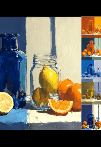 Colour Theory in Acrylic Painting, 7 Weeks Course
