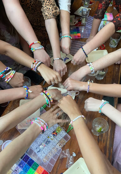 Colourful Beaded Jewellery Making Workshop