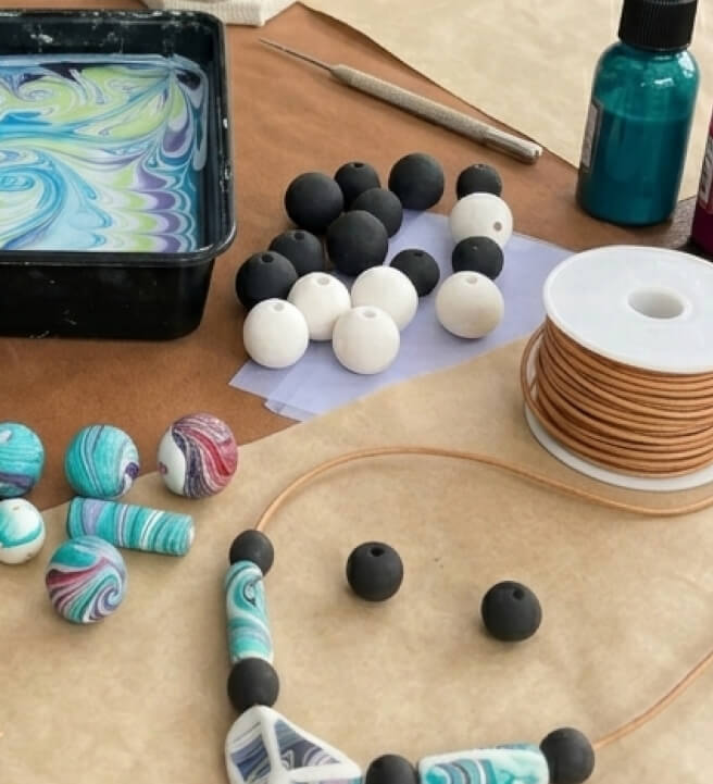 Composition and Binding Jewellery Class