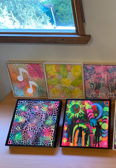 Connect & Create Mixed Media Painting Workshop