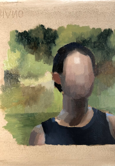 Continuing in Oils Course with Swathi Madike