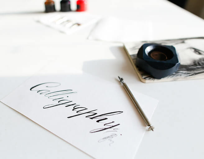 Copperplate Calligraphy Class for Beginners