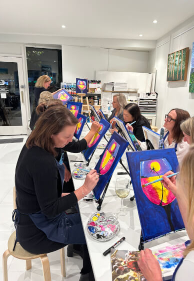 Corporate Paint Class