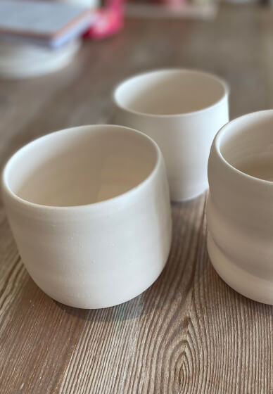 Corporate Pottery Wheel Throwing Class