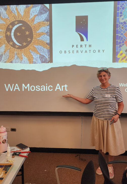 Cosmic Creations: Beginner Mosaic Workshop at Perth Observatory