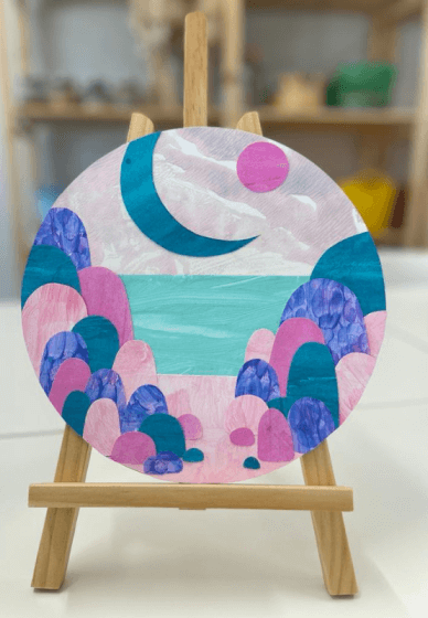 Cosmic Landscape Collage Workshop