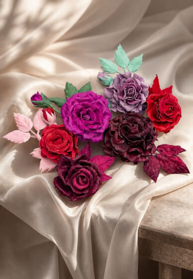 Couture Leather Flowers Workshop