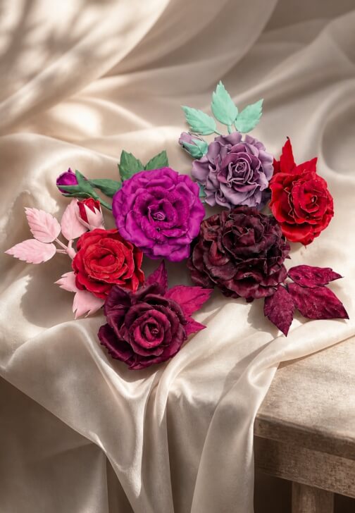 Couture Leather Flowers Workshop