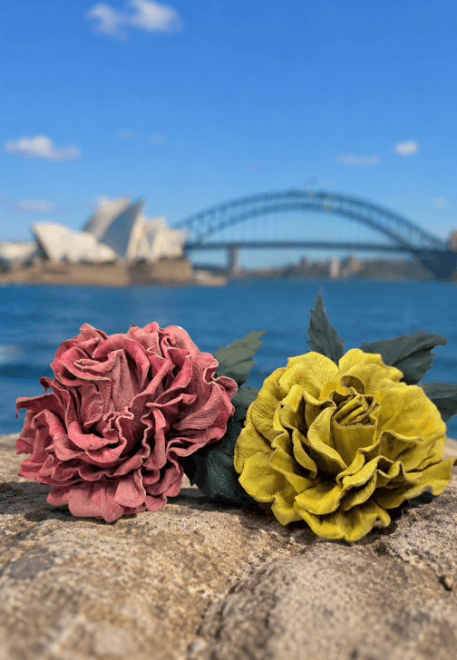 Couture Leather Rose Workshop