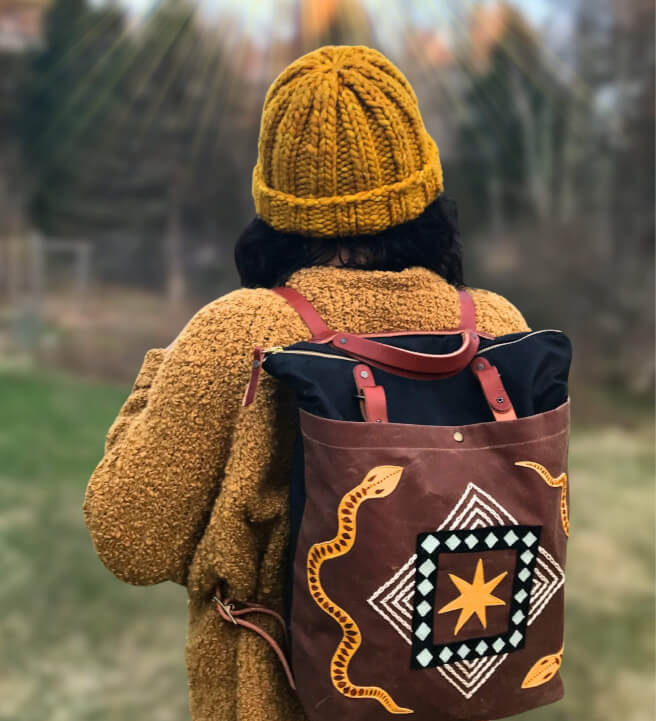 Craft a Convertible Klum House Tote-Pack Workshop