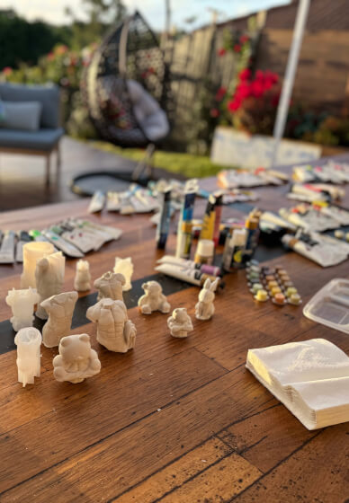 Craft and Paint Your Own Plaster Masterpiece NDIS Friendly