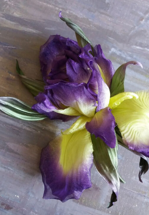 Create a Silk Iris in Japanese Technique Workshop