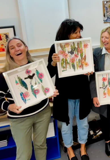 Create N' Sip Collage Art Workshop - 'Togetherness'