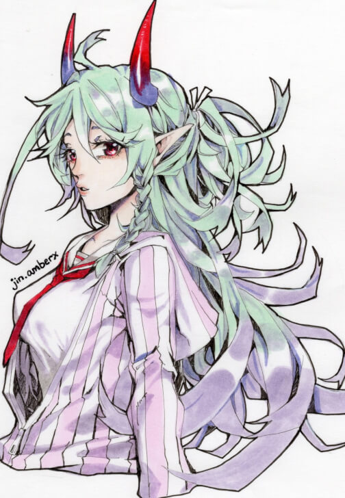 Create Your Own Anime Character Class with Markers