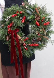 Create Your Own Christmas Wreath Class