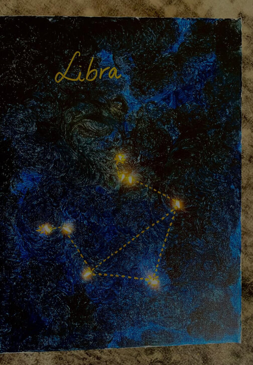 Create Your Own Constellation Canvas Workshop