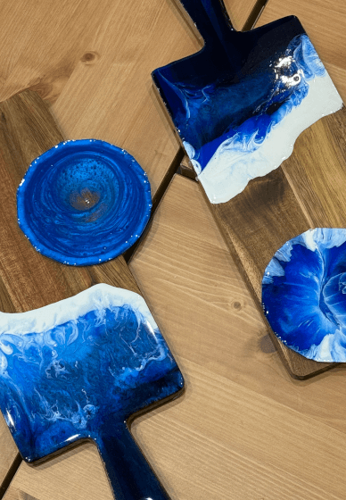 Create Your Own Resin Chopping Board Workshop