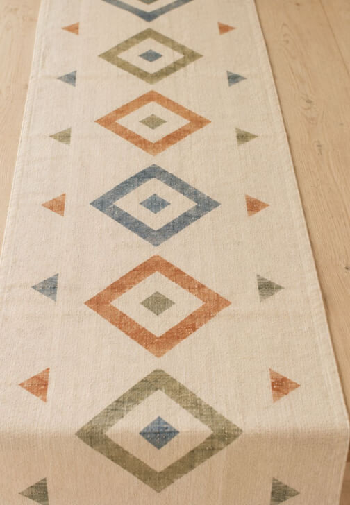 Creative Fabric Painting: Design a Table Runner