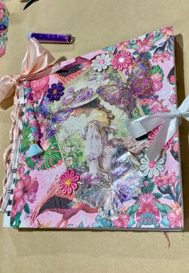 Creative Journal Making Workshop for School Holidays