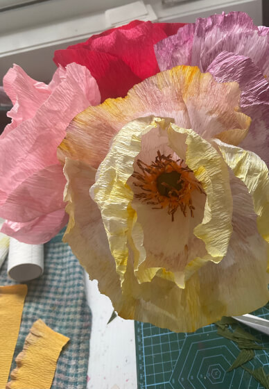 Crepe Paper Flower Workshop