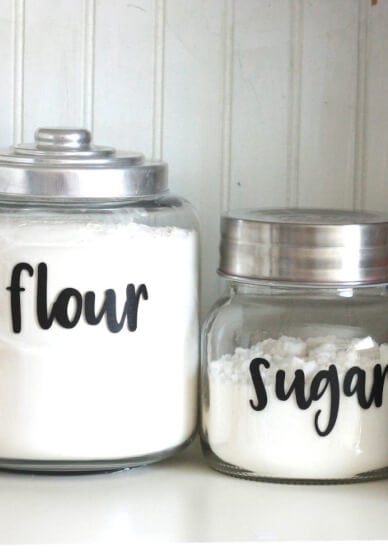 Cricut Class: Make Your Own Pantry Labels