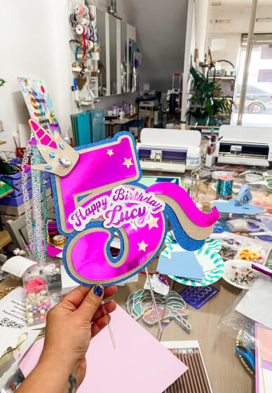 Cricut Masterclass: Cake Toppers