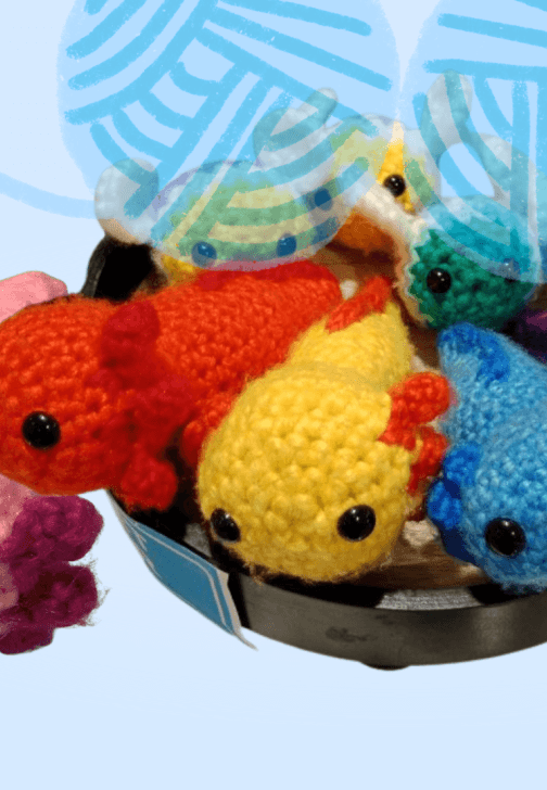 Crochet Axolotls Workshop