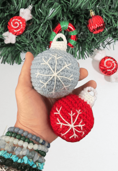 Crochet Christmas Bauble Workshop