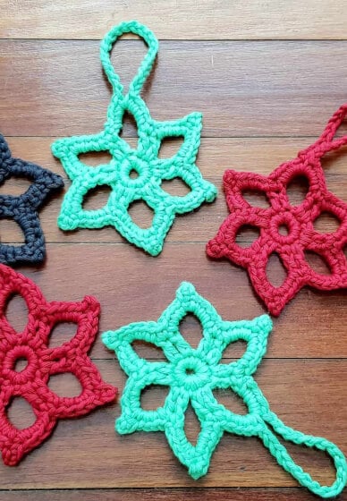 Crochet Christmas Star Workshop