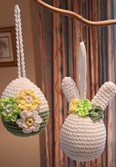 Crochet Course: Make a Cute Hanging Easter Egg