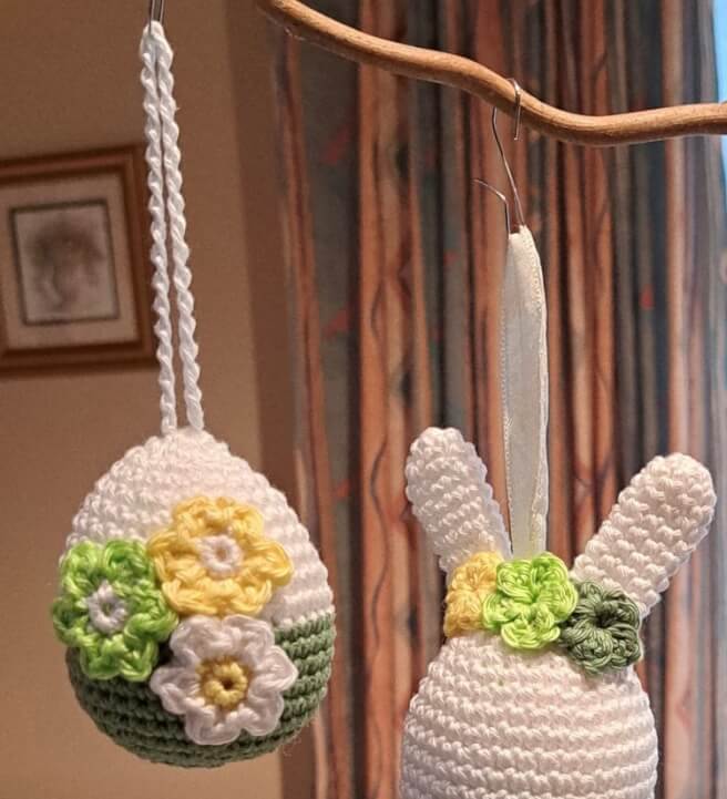 Crochet Course: Make a Cute Hanging Easter Egg