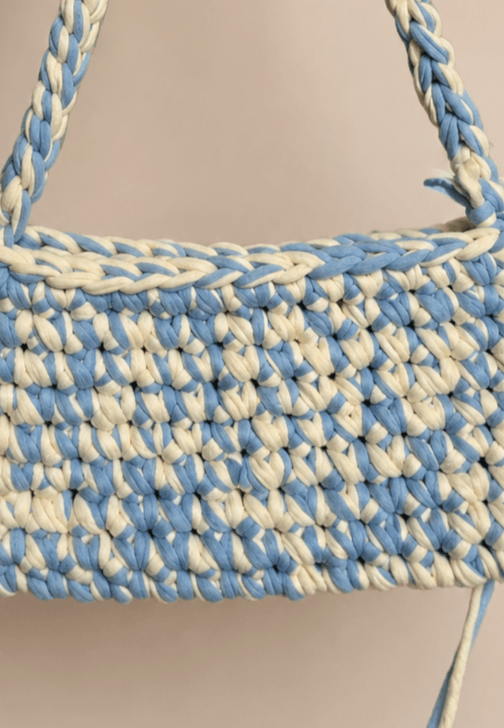 Crochet Small Bag Workshop (Recycled T‑Shirt Yarn)