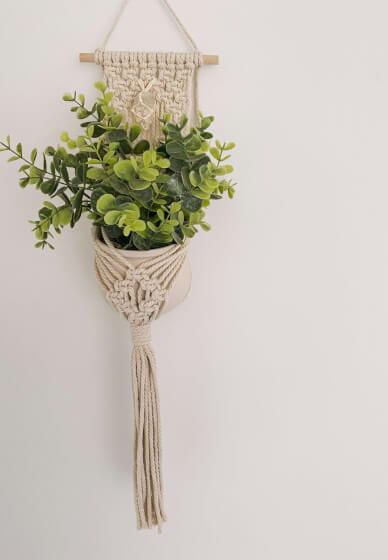 Crystal Macrame Plant Hanger Workshop