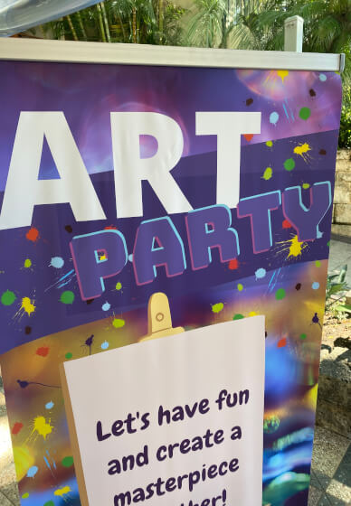 Custom Art Party for Kids