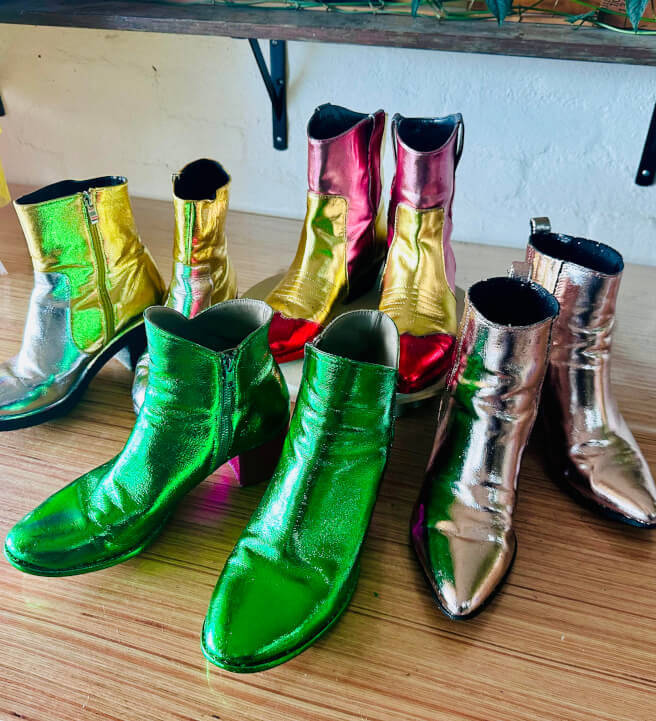 Custom Shoes and Accessories Design Workshop: Metal Leaf Edition