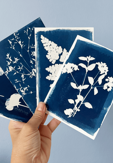 Cyanotype Print Making Workshop: Greeting Cards