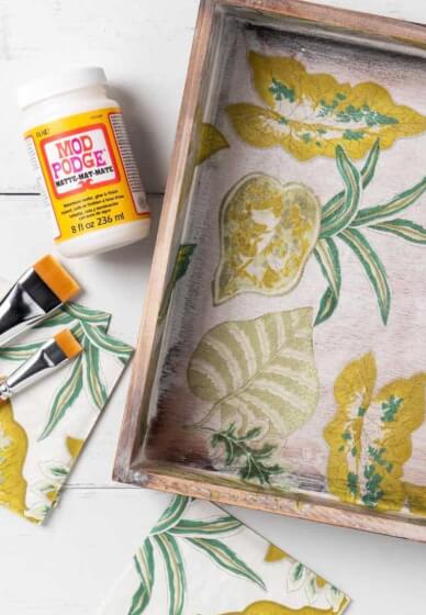 Decoupage Art Class for Beginners