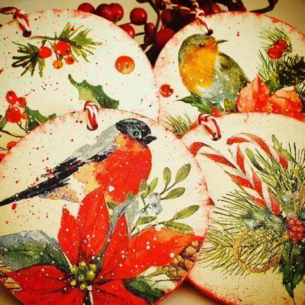 Decoupage Class Make Christmas Decorations Sydney ClassBento