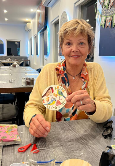 Decoupage Workshop with Persian Tea and Treats