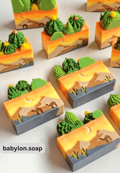 Design Soap Cold Process Soap Making Class Landscape Soap