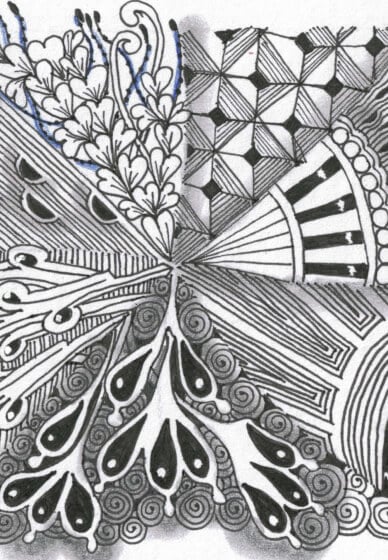 Detangle with Zentangle® at Home