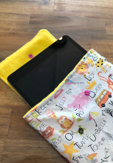 Device Pouch Sewing Workshop for Kids