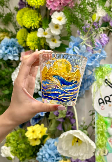 DIY Aesthetic Glassware Painting Workshop