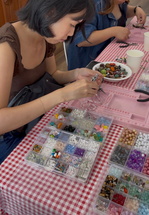 DIY Beaded Necklace Workshop