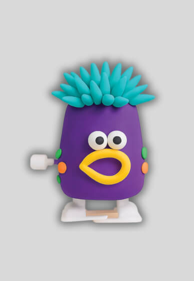 DIY Clay Wind-up Monster Kit