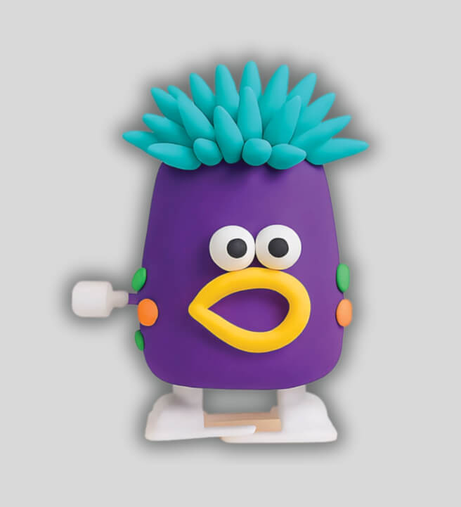 DIY Clay Wind-up Monster Kit